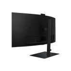 Samsung ViewFinity S6 S34C652VAU - S65VC Series 34 inch Ultra WQHD Curved Monitor, 3440x1440, 100Hz, 350cd/m, 5 ms, HDMI, DisplayPort, USB-C, USB Hub, KVM, Freesync, Height Adjustable, Webcam, Speaker - Image 10