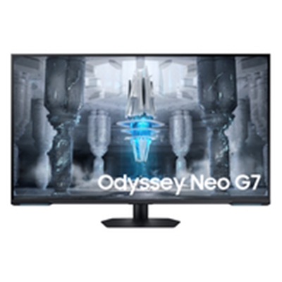 Samsung Odyssey Neo G7 LS43CG700NUXXU 43 Inch 4K UHD Mini LED Smart Gaming Monitor, 3840x2160, 144Hz, 1ms, Full Smart Platform