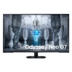 Samsung Odyssey Neo G7 LS43CG700NUXXU 43 Inch 4K UHD Mini LED Smart Gaming Monitor, 3840x2160, 144Hz, 1ms, Full Smart Platform - Image 2