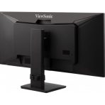 Viewsonic VA3456-MHDJ 34" IPS Ultrawide Monitor, 2xHDMI, Display Port, WQHD, 75Hz, 4ms, Freesync, Speakers, VESA, Height Adjust, Black - Image 4