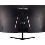 Viewsonic VX3219-PC-MHD 32 Inch Curved Gaming Frameless Monitor, Full HD, 240Hz, 1ms, HDMI, DisplayPort, HD, Freesync, Built-In Speakers, VESA - Image 6