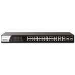 DrayTek VSP1282-K VigorSwitch P1282 24 Port Gigabit POE Smart Managed Switch with 4x 10GbE SFP Ports - Image 2