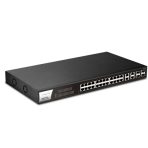 DrayTek VSP1282-K VigorSwitch P1282 24 Port Gigabit POE Smart Managed Switch with 4x 10GbE SFP Ports - Image 3