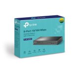 TP-Link TL-SF1008LP 8-Port 10/100Mbps Metal Desktop PoE Switch with 4-Port PoE (41W) - Image 3