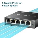 TP-Link TL-SG105E 5-Port Metal Gigabit Easy Smart Switch - Image 5