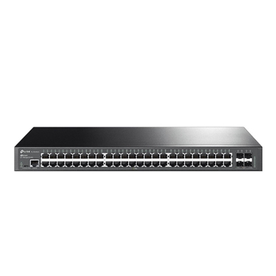 TP-Link JetStream TL-SG3452X 48-Port Metal Gigabit L2+ Managed Switch with 4 10GE SFP+ Slots