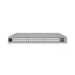 Ubiquiti (USW-Pro-XG-48) Professional-grade, 48-port Layer 3 Etherlighting switch with (32) 10 GbE, (16) 2.5 GbE, and (4) 25G SFP28 ports.