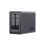 UGREEN NASync (DXP2800), 2-Bay NAS with Intel N100 Quad-Core CPU (Up to 3.4GHz) 8GB DDR5, 2x M.2 PCIe Slots, 2.5GbE Port (Diskless) - Image 2