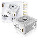 Antec CSK DC 750W White PSU, 80+ Bronze, Fully Wired, Antec's 5-year warranty