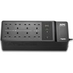 APC Back-UPS BE500G2-UK: 500VA/300W Uninterruptible Power Supply with Surge Protection, 8x Outlets, USB Port, Wall-Mountable