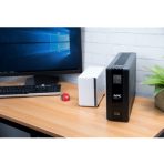 APC BR1600MI Back-UPS 1600VA Uninterruptible Power Supply UPS with AVR and LCD Display for Reliable Power Protection in Home and Office - Image 6