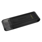 Kingston DT70/256GB DataTraveler 256GB USB Flash Drive, USB 3.2, USB-C, Gen1, 80MB/s, Cap Design, Black, Retail. - Image 3