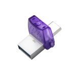 Kingston DataTraveler microDuo 3C 256GB OTG Dual USB-A to USB-C USB 3.2 Gen 1 Flash Drive, Purple - Image 2