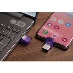 Kingston DataTraveler microDuo 3C 256GB OTG Dual USB-A to USB-C USB 3.2 Gen 1 Flash Drive, Purple - Image 7