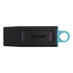 Kingston DataTraveler Exodia 64GB USB 3.2 Black with Cyan loop USB Flash Drive