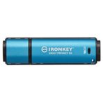 Kingston IronKey Vault Privacy 50 Series IKVP50/16GB Encrypted USB Flash Drive, 16GB, USB-A Connection, FIPS 197 Certified & XTS-AES 256-bit Encrypted USB Drive for Data Protection