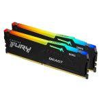 Kingston FURY Beast KF556C36BBEAK2-32 32GB RGB (2x16GB) System Memory, DDR5, 5600MHz, Black, 288 Pin - Image 2