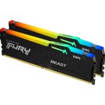 Kingston FURY Beast KF556C40BBAK2-64 64GB (2x32GB) System Memory, DDR5, 5600MHz, Black, 288 Pin, AMD EXPO Certified