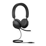Jabra Evolve2 40 SE Microsoft Teams Certified Stereo USB-A Wired Headset - Image 2